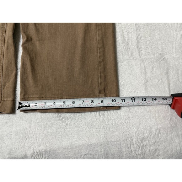 Democracy Womens 10 High Rise Wide Leg Jeans Beige Ab Solution 30x30 - Picture 2 of 9